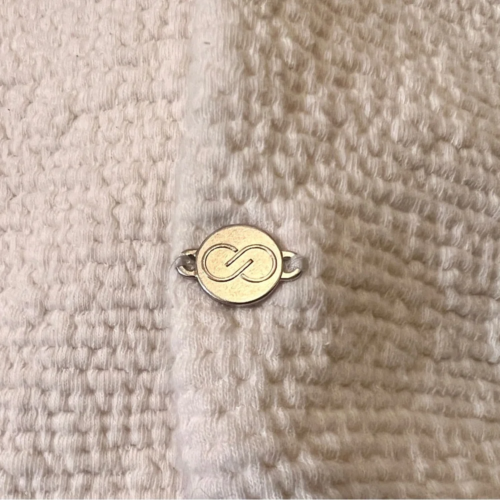 CALIA by Carrie Underwood 1/4 Zip Pullover - Size L - Cream Textured - Picture 3 of 9